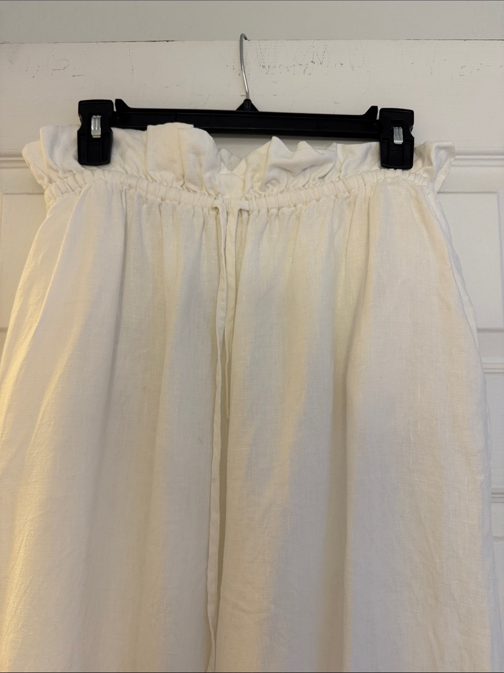 Posse Rosa Drawstring Linen Wide-Leg Pants - Picture 7 of 12
